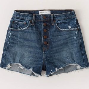A&F “Curve Love” High-Rise Mom Shorts sz 30 / 10